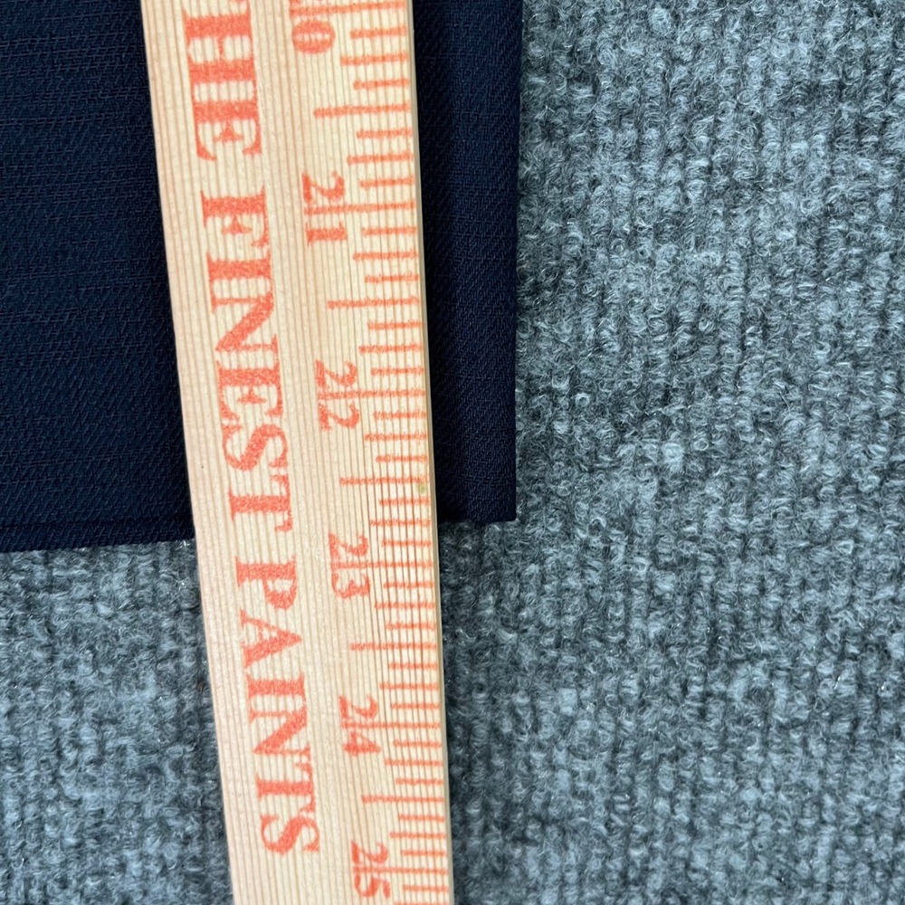 Amanda Smith Suits Navy Blue Pencil Skirt Size 12 Tailored Career Workwear Lined - Picture 4 of 6